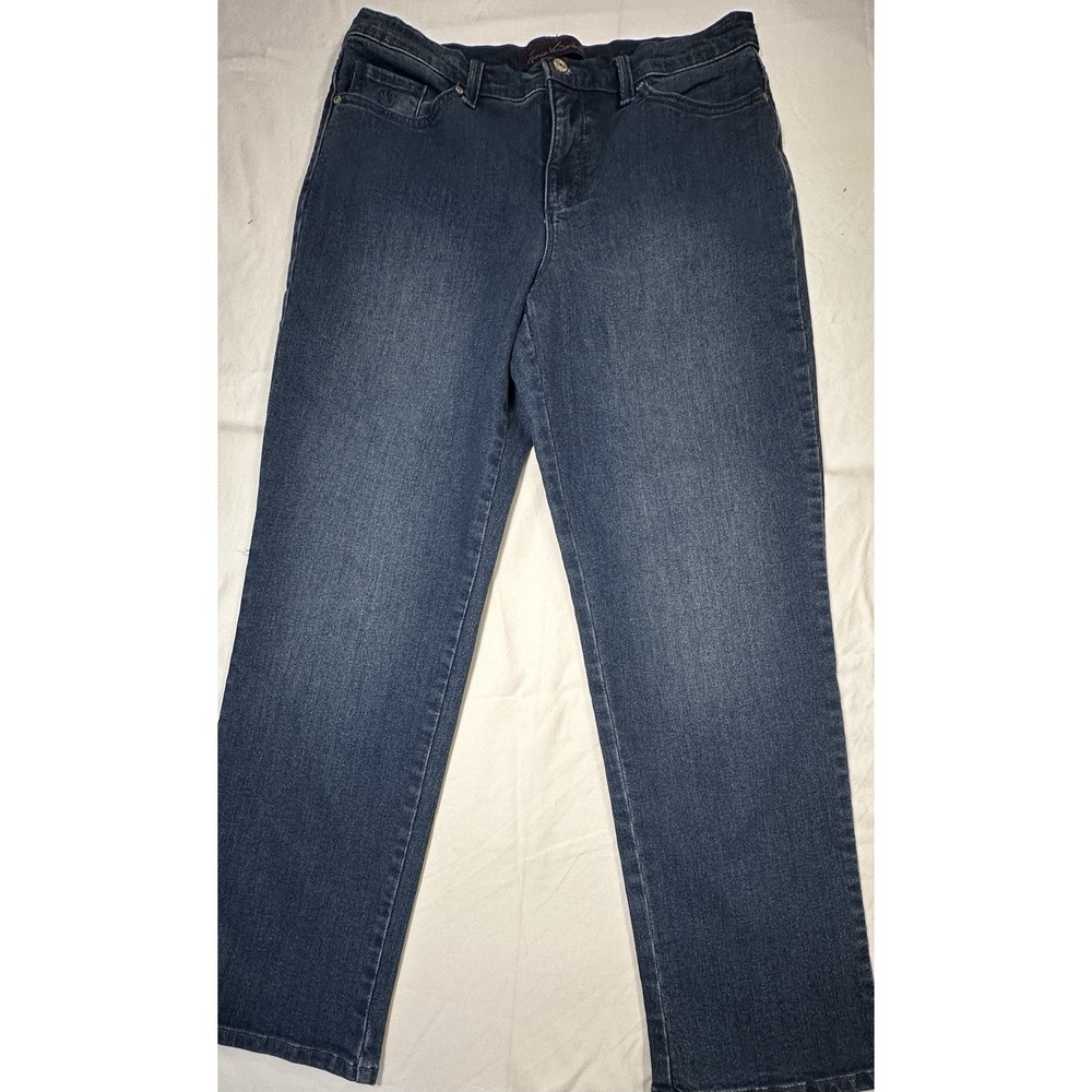 Gloria Vanderbilt Women's Amanda  Blue Jeans 12 S